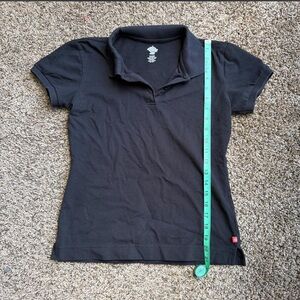 Dickies Black Short Sleeve Polo